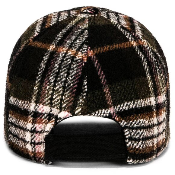 Isabel Marant Tyron checked baseball cap